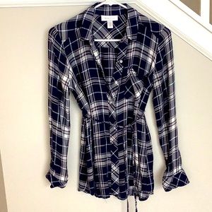 Motherhood Maternity button up with bump tie🤰🏽